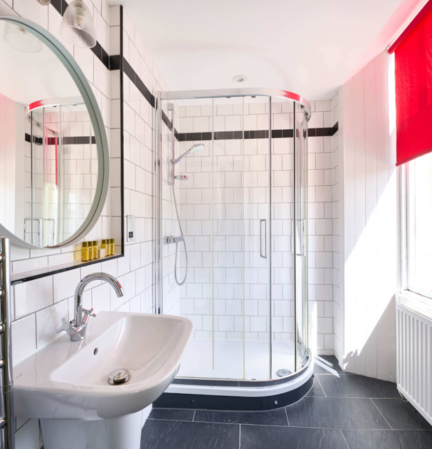 Bathroom with shower