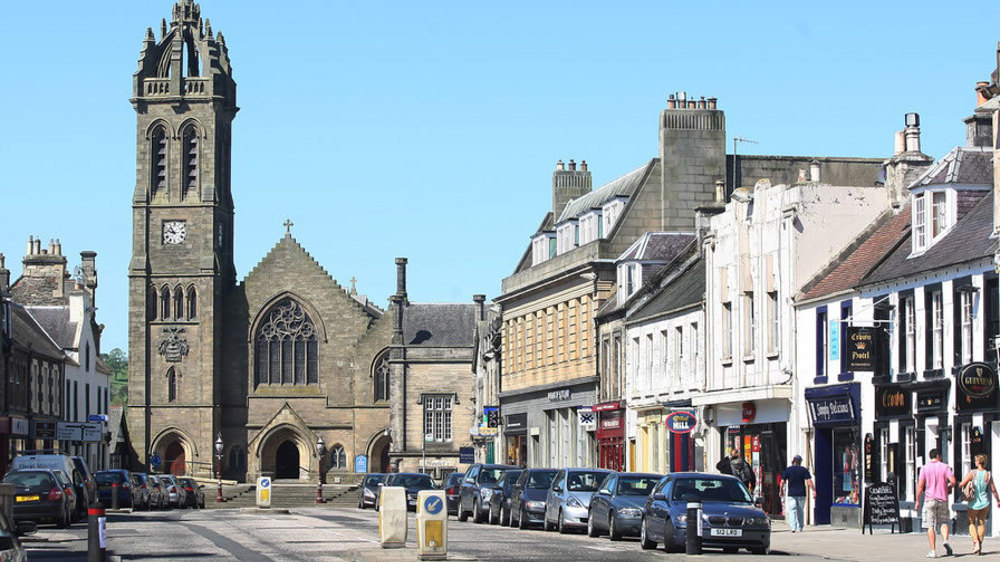 Peebles High Street Peebles High Street