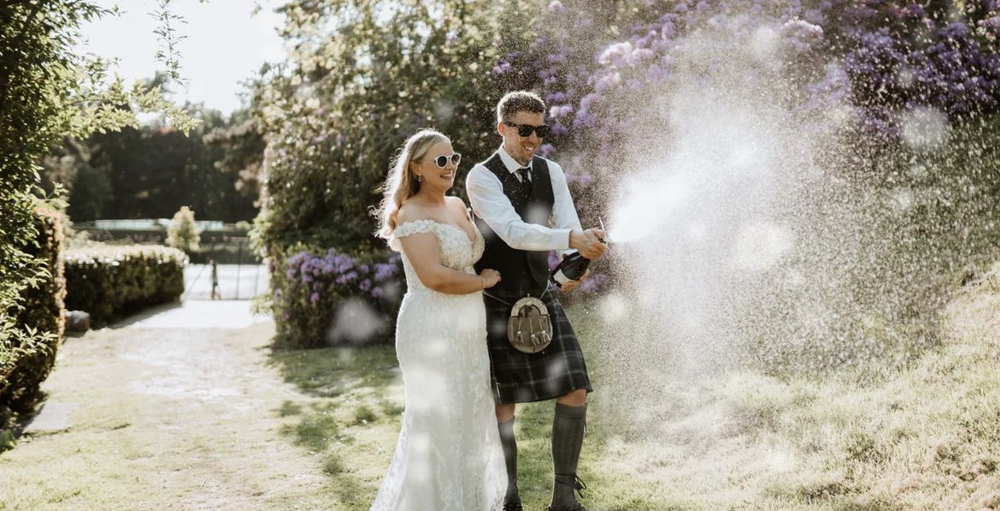 Kirsty & Bruce wedding Peebles Hydro Hotel